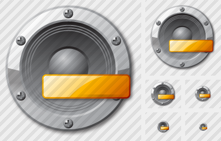 Audio Minus Icon Audio Minus Icon