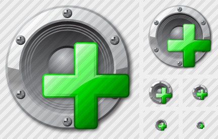 Audio Plus Icon Audio Plus Icon