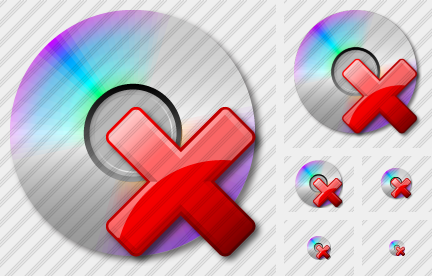 CD Delete Icon