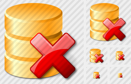 Database Delete Icon