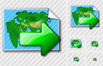 Doc Map Export Icon