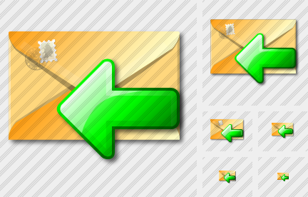 Email Receive Icon Email Receive Icon