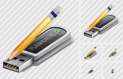 Icono Flashdrive Edit