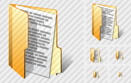 Folder Doc Icon Folder Doc Icon