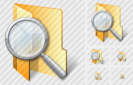 Folder Search Symbol