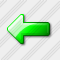 Arrow Left Green Icon