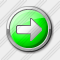 Arrow 2 Right Green Icon