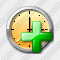 Clock Add Icon