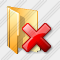 Folder Delete Icon