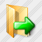 Folder Out Icon