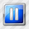Icone Dispositivo Riproduzione Blu