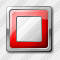 Media Stop Red Icon