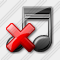 Music Delete Icon