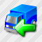 Icône Truck Import
