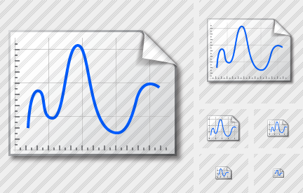 Icône Line Graph