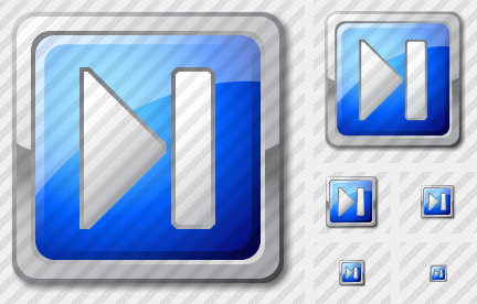 Media Next Blue Icon Media Next Blue Icon