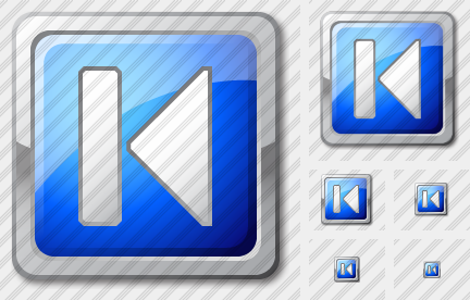 Icono Media Prev Blue