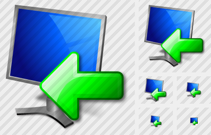 Monitor Import Icon