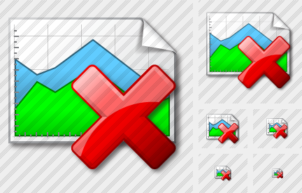 Profile Graph Delete Icon Profile Graph Delete Icon
