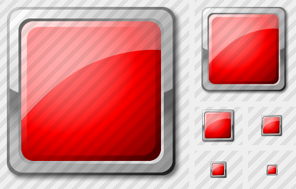 Rect Red Icon Rect Red Icon