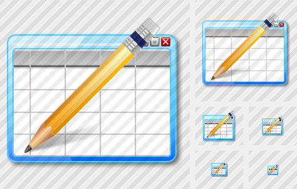 Иконка Таблица Редактировать