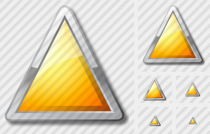 Icono Triangle Yellow