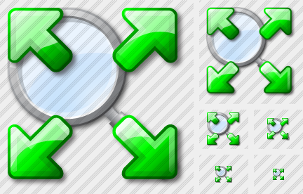 Icona Ingrandimento Estensione
