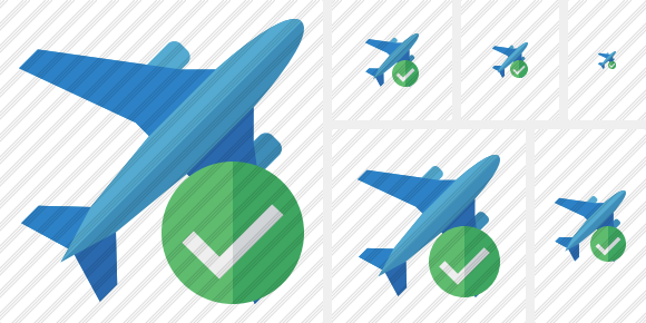 Airplane 2 Ok Icon Airplane 2 Ok Icon