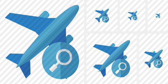 Airplane 2 Search Icon