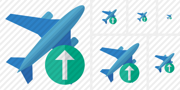 Airplane 2 Upload Icon Airplane 2 Upload Icon