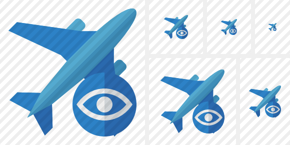 Airplane 2 View Icon Airplane 2 View Icon
