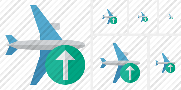 Иконка Самолёт Горизонт Закачать