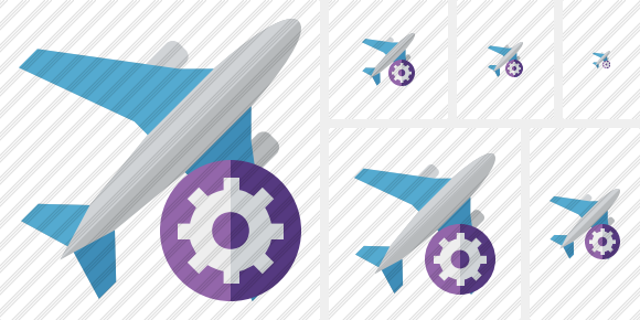 Airplane Settings Icon