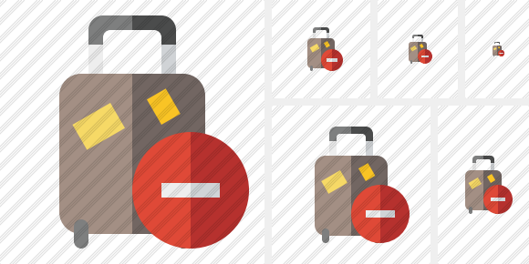 Baggage Stop Icon