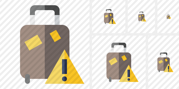 Baggage Warning Icon