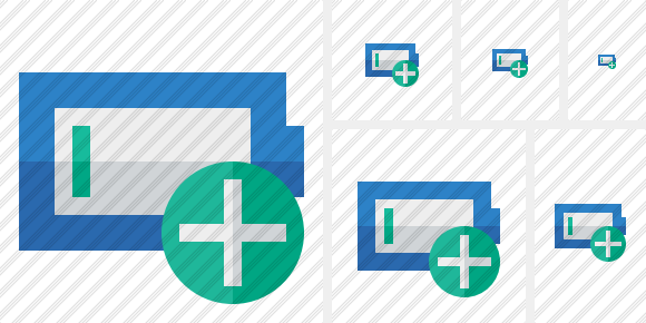 Battery Empty Add Symbol