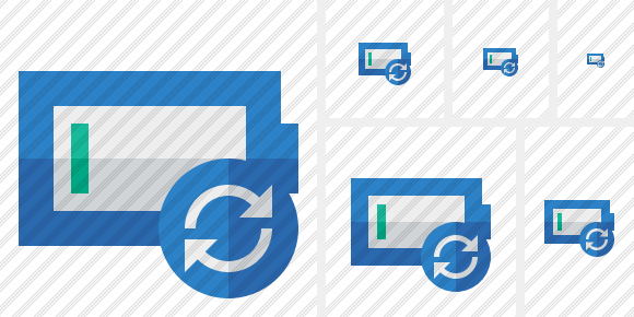 Battery Empty Refresh Symbol