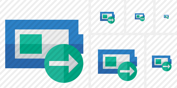 Иконка Батарейка Следующий