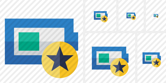 Battery Star Symbol Battery Star Symbol