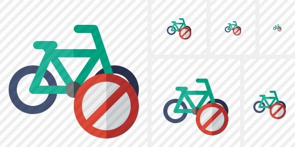 Bicycle Block Icon Bicycle Block Icon