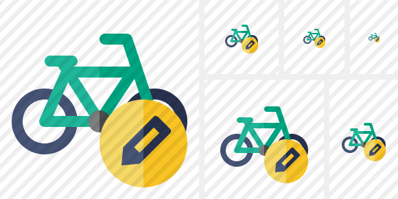 Bicycle Edit Icon Bicycle Edit Icon