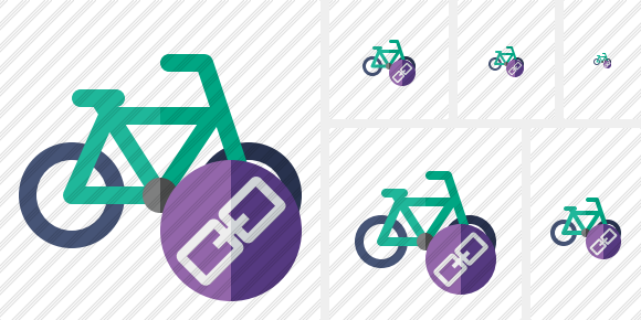 Bicycle Link Icon Bicycle Link Icon