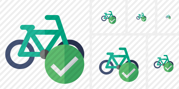 Bicycle Ok Icon Bicycle Ok Icon