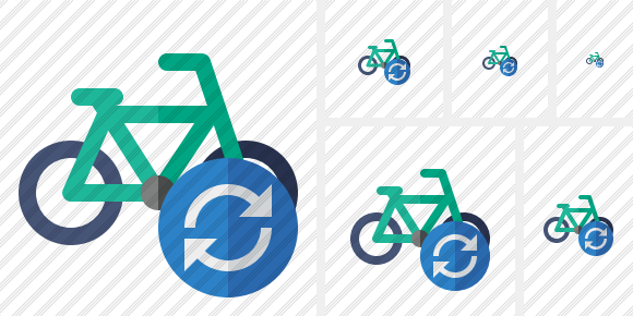 Bicycle Refresh Icon Bicycle Refresh Icon
