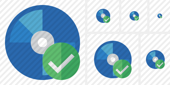 Bluray Disc Ok Icon Bluray Disc Ok Icon
