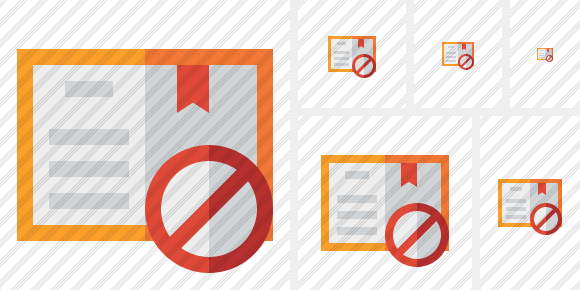 Book Block Icon Book Block Icon
