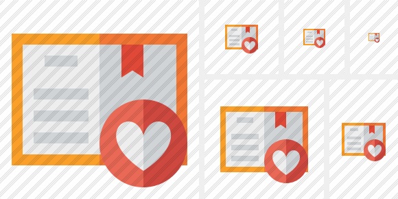 Book Favorites Icon Book Favorites Icon
