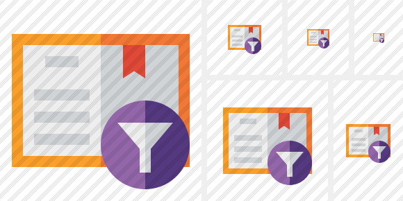 Book Filter Icon Book Filter Icon