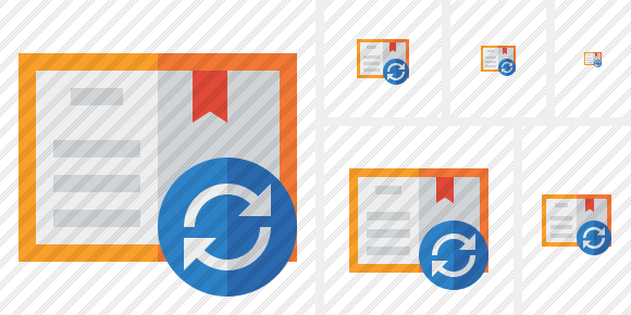 Book Refresh Icon Book Refresh Icon