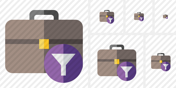 Briefcase Filter Icon